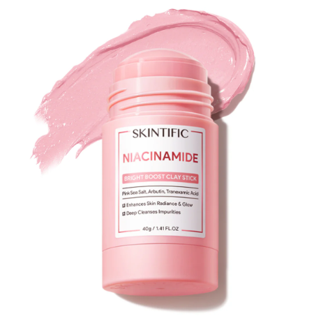 SKINTIFIC - Niacinamide Bright Boost Clay Stick - 40g