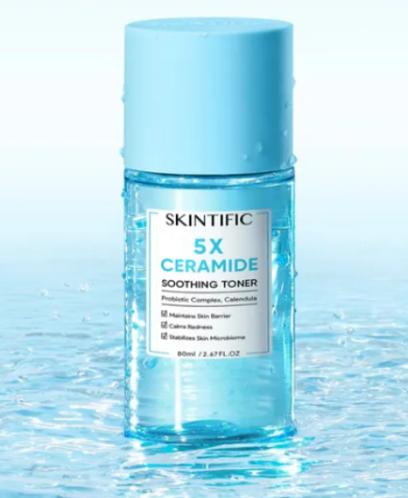 SKINTIFIC - 5X Ceramide Soothing Toner - 80ml